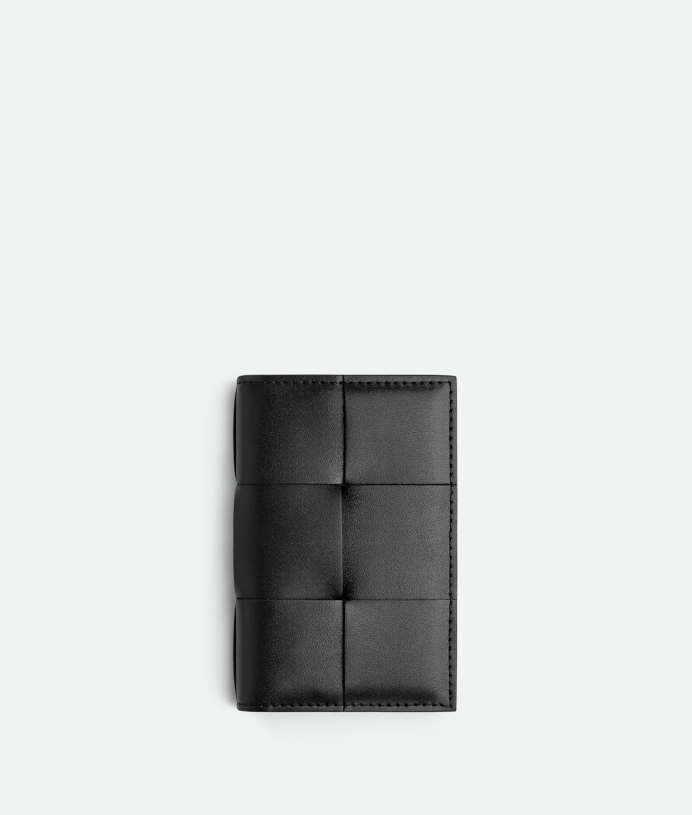 Bottega Veneta Bottega  Veneta Cassette Flap Card Case In Black