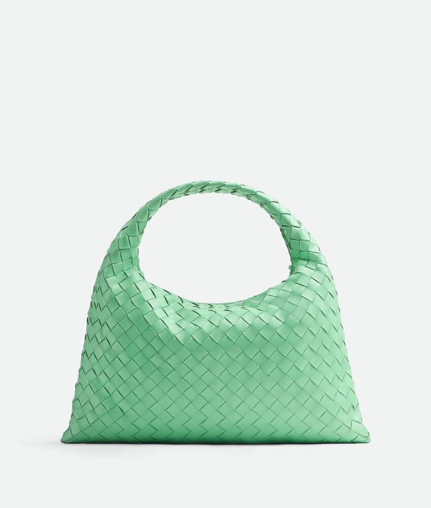 Bottega Veneta Small Hop Hobo Bag in Green
