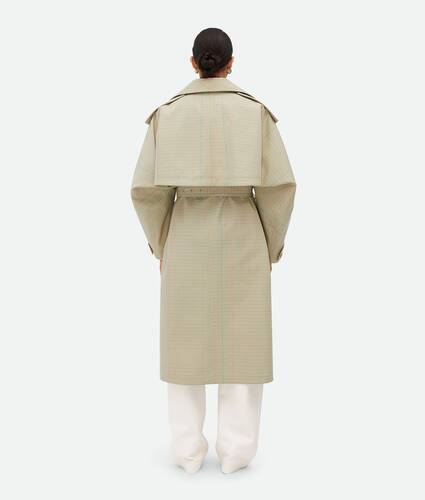 Notebook Wool Cotton Trench Coat