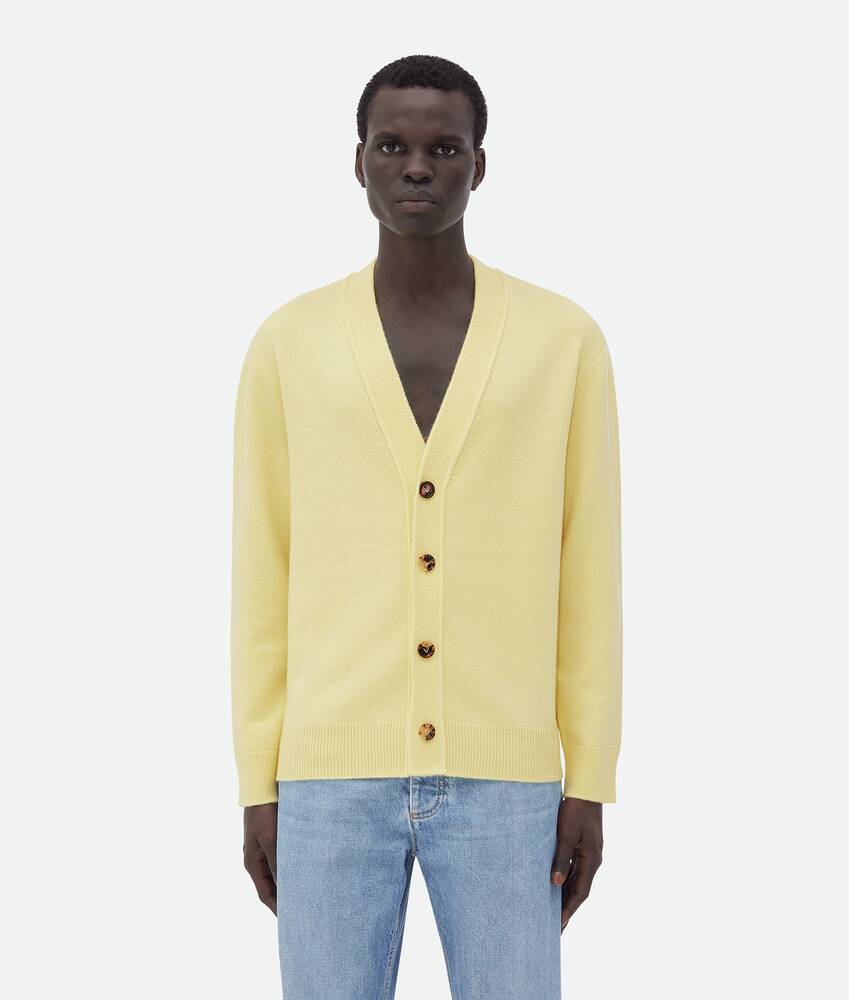 EMPLOYEE SALE Cashmere Cardigan in SHERBERT Bottega