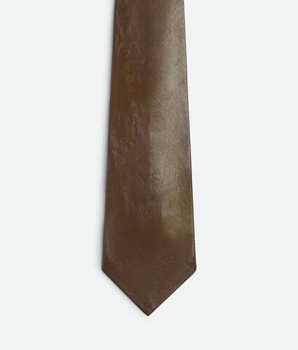 Shiny Leather Tie