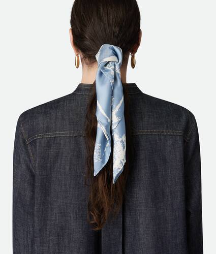 Italian Postcard Silk Foulard