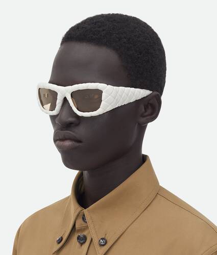 Intrecciato Rectangular Sunglasses