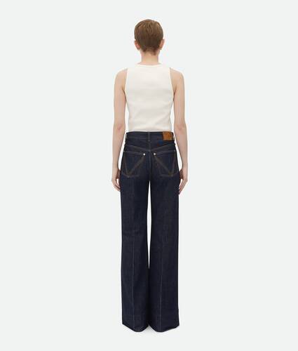 Indigo Palazzo-Jeans