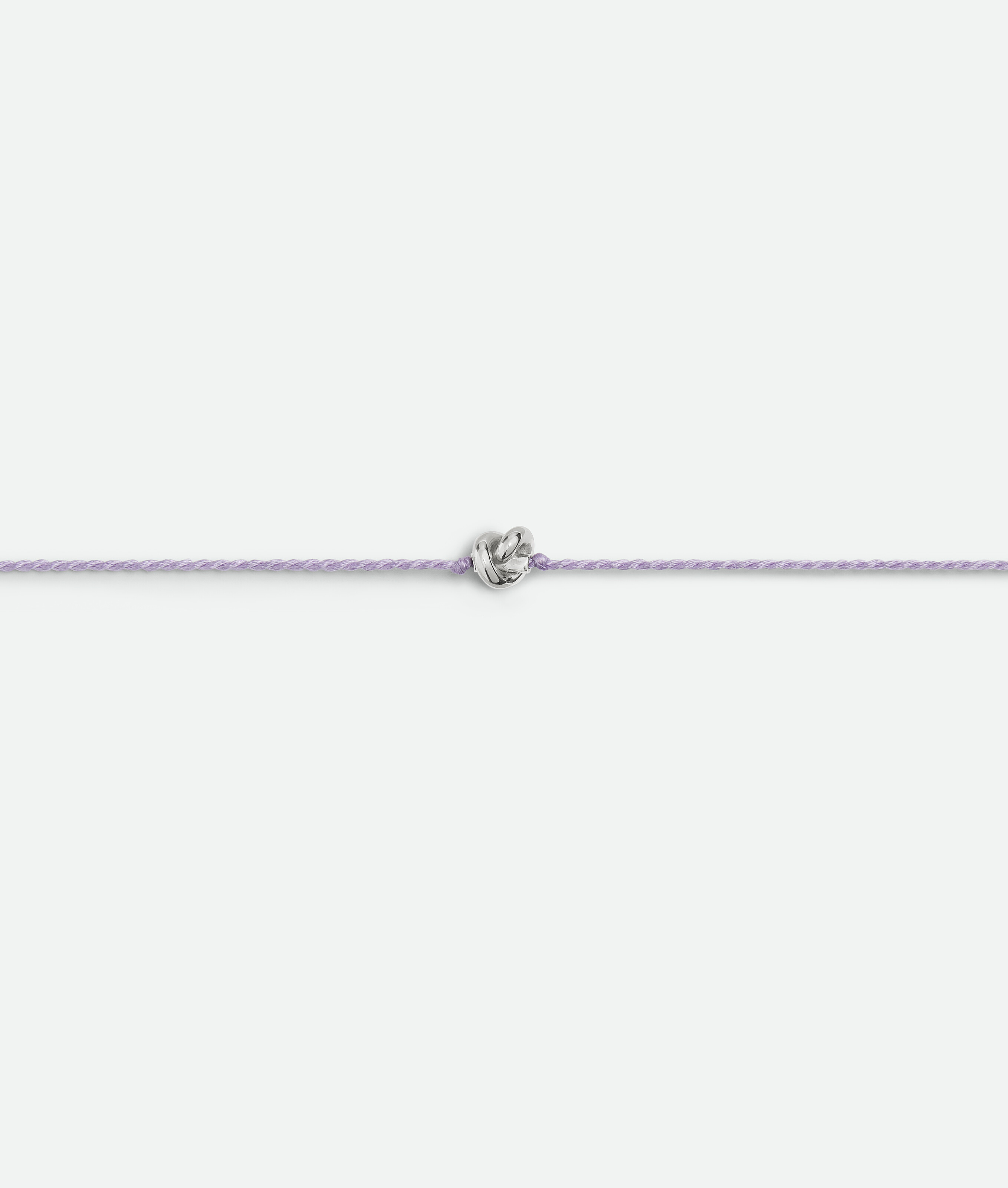 Bottega Veneta Knot Armband In Lilac