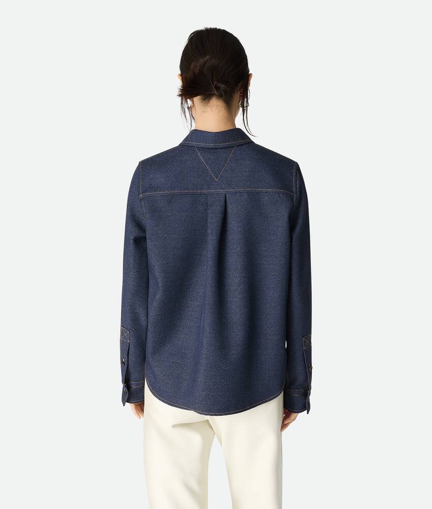 Display a large version of the product image 3 - Melange Wool Shirt