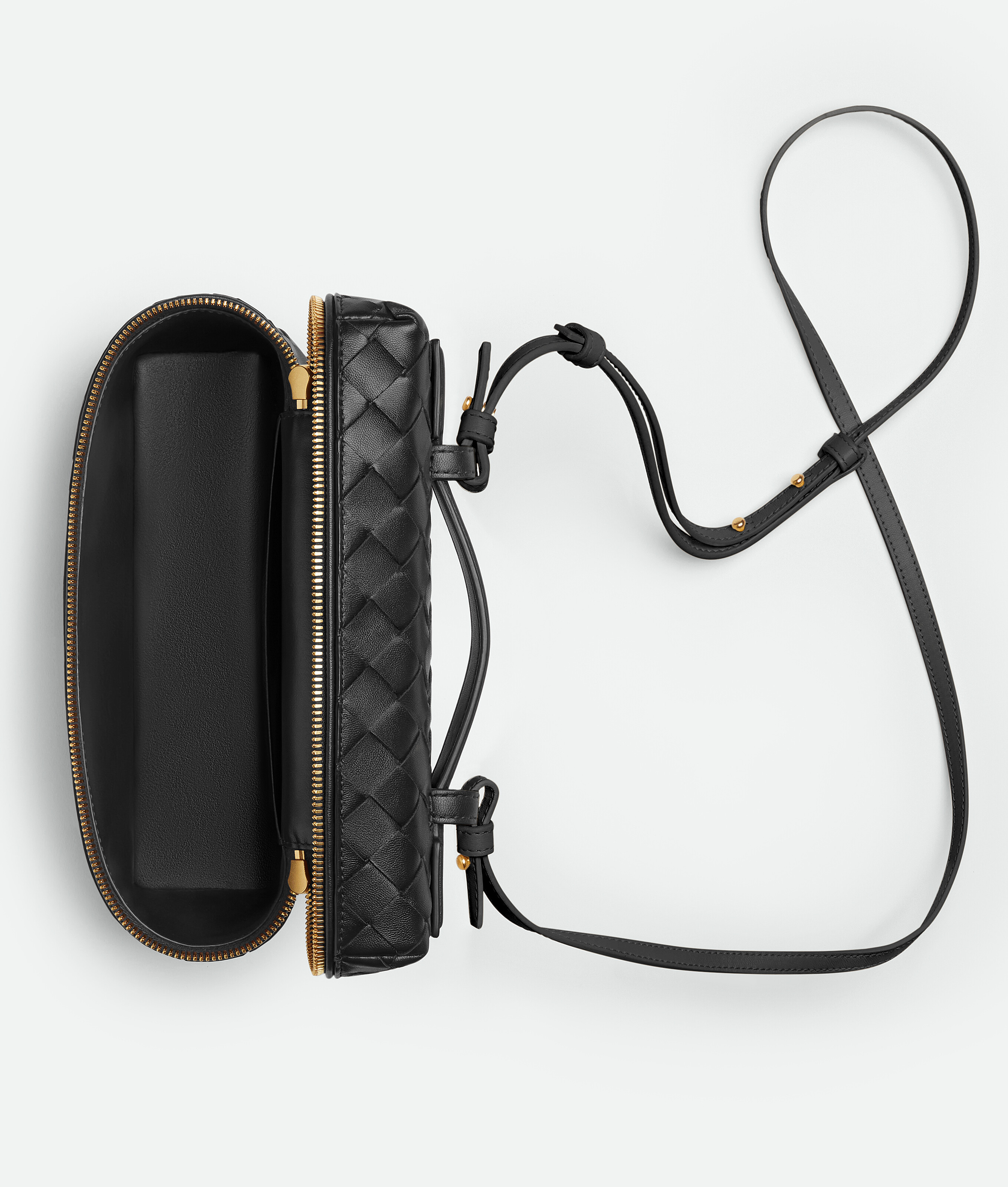 Bottega Veneta Women Bang Bang Vanity Case Fondant Bag In Black