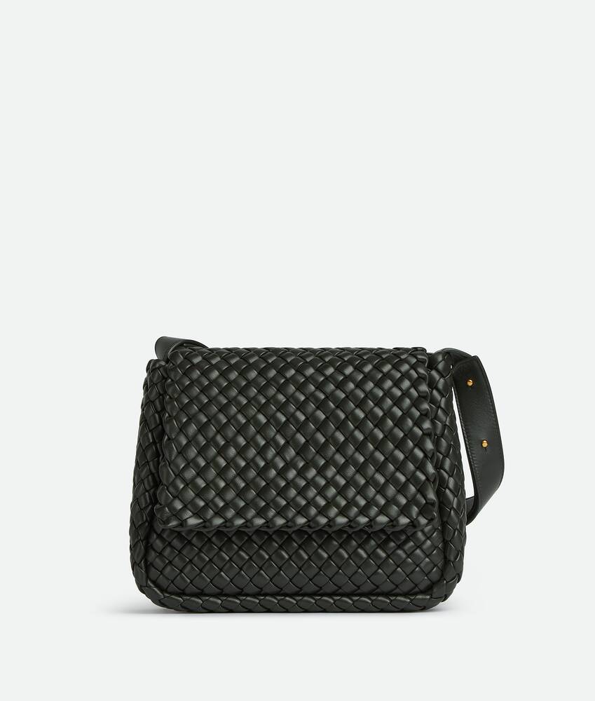 Bottega Veneta® Small Cobble Shoulder Bag in Dark Green. Shop online now.