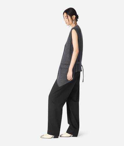 Double Face Wool Gilet