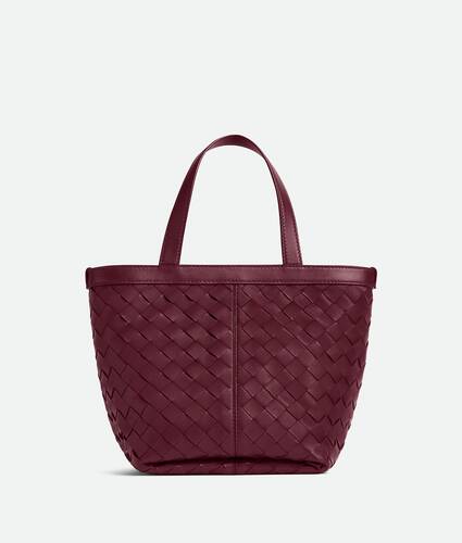 Bottega Veneta Clasp Flap Shoulder Bag Leather with Intrecciato