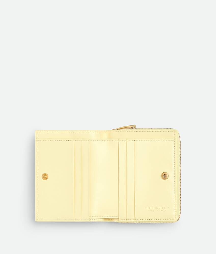 Bottega Veneta® Women's Cassette Compact Zip Around Wallet in