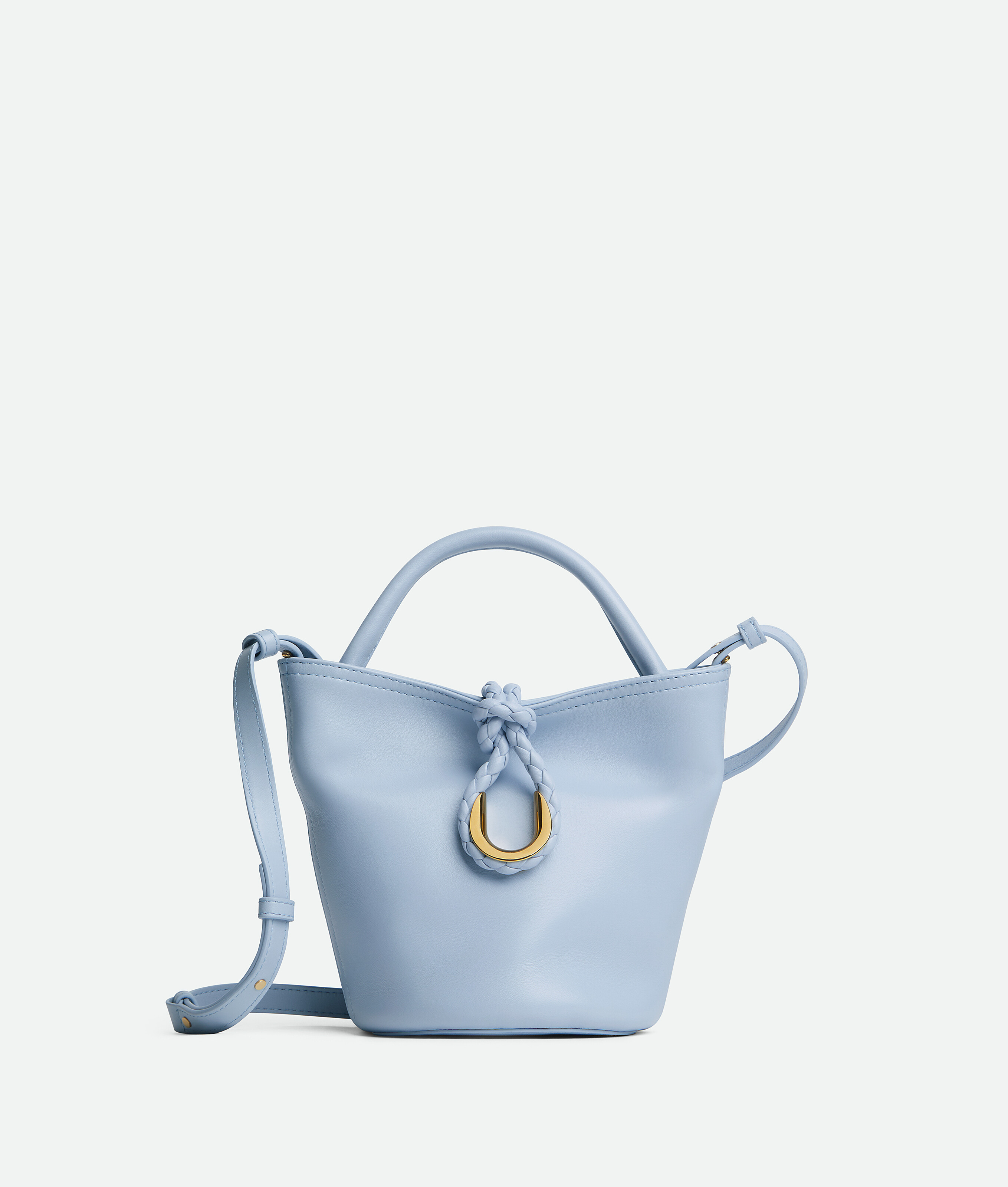 Bottega Veneta Small Liberta Bucket - Blue - Woman -