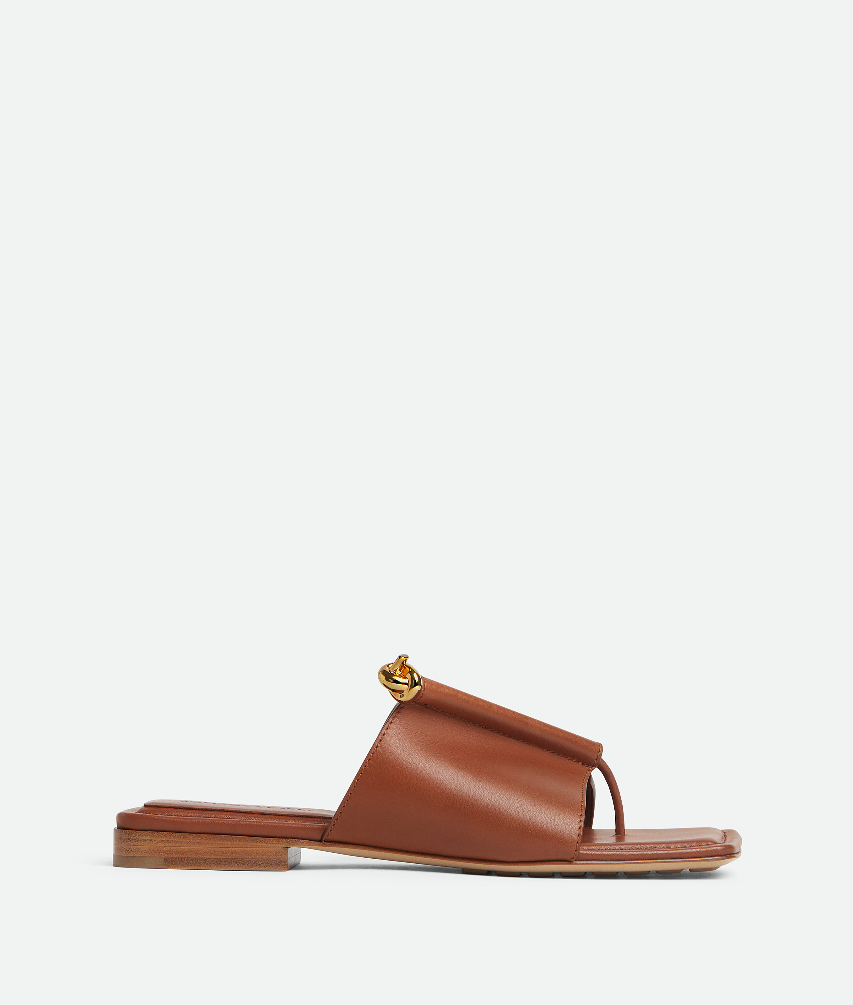 Bottega Veneta Tongs Plates Solstice - Light Wood - Femme - 36