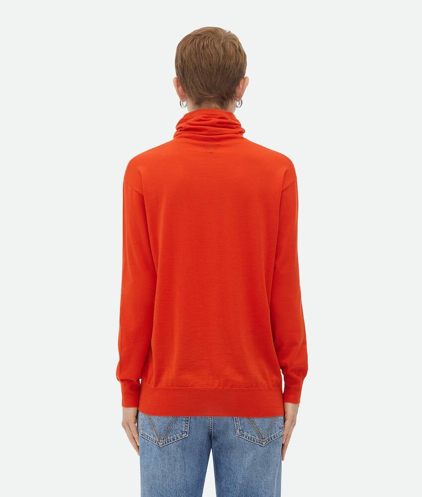 Display a large version of the product image 3 - Light Fine Cashmere Hooded Jumper