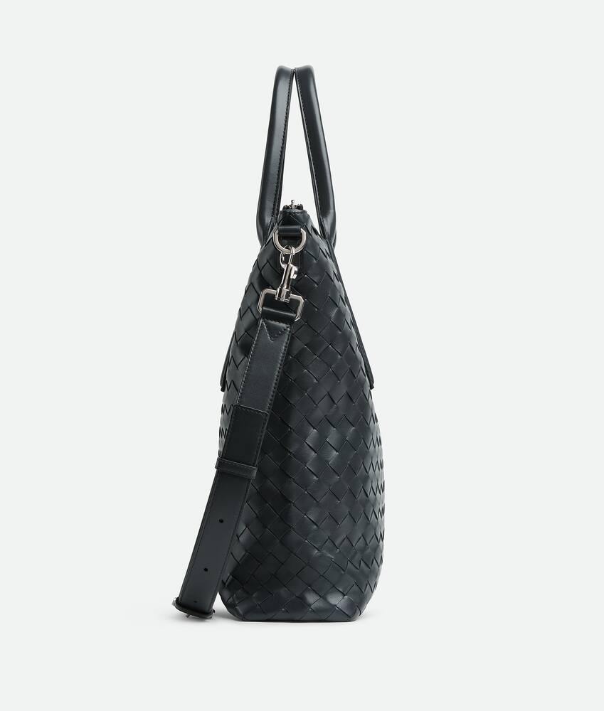 Display a large version of the product image 4 - Intrecciato Zipped North-South Tote