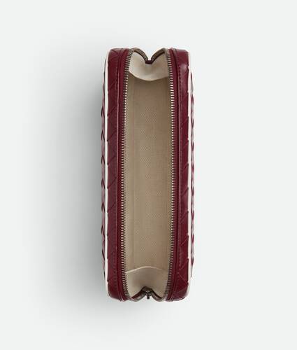 中号Intrecciato编织拉链手拿包