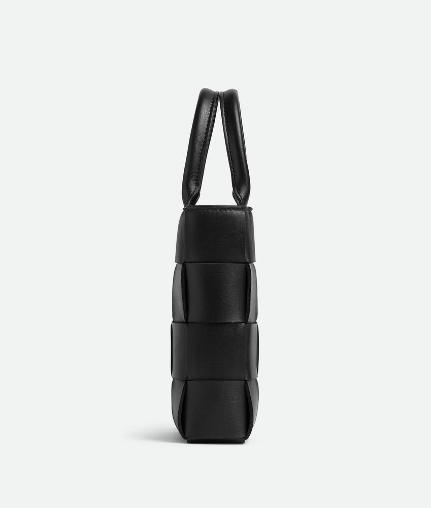 Bottega Veneta® Mini Cassette Tote Bag in Black. Shop online now.