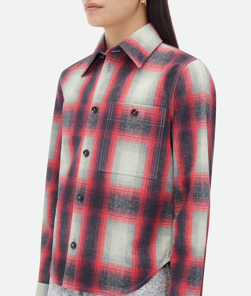 Display a large version of the product image 5 - Printed Leather Check Shirt