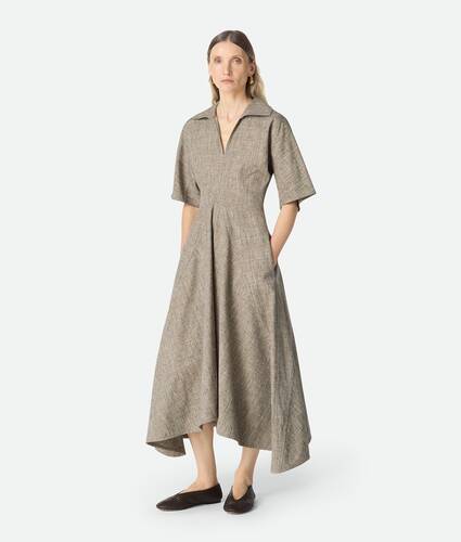 Fleck Viscose Dress