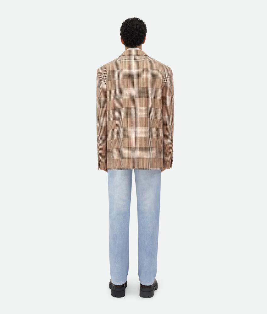 Display a large version of the product image 3 - Double Cotton Check Jacket