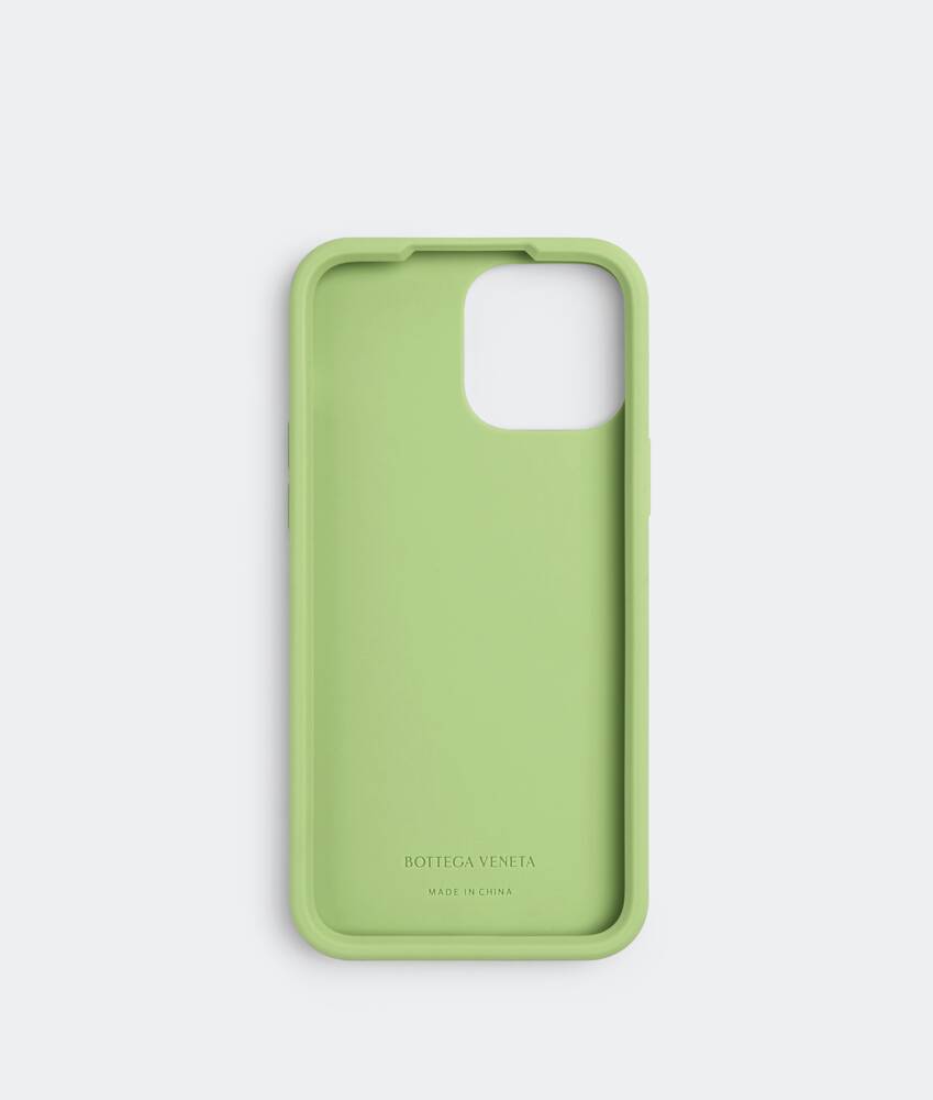 Bottega Veneta® Men's Iphone 13 Pro Max Case in Pistachio. Shop