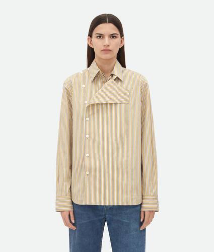 Display a large version of the product image 1 - Striped Poplin Shirt