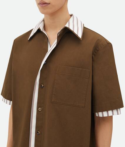 Double Layer Cotton And Silk Shirt