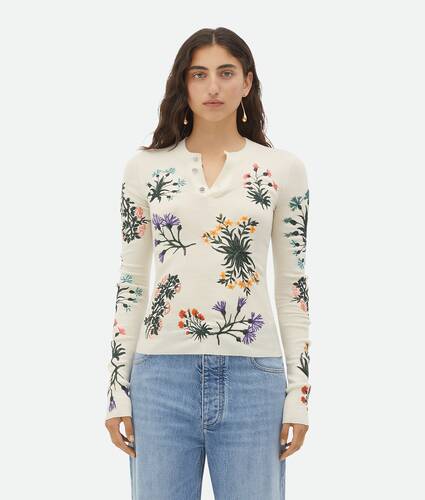 Wool Flowers Top