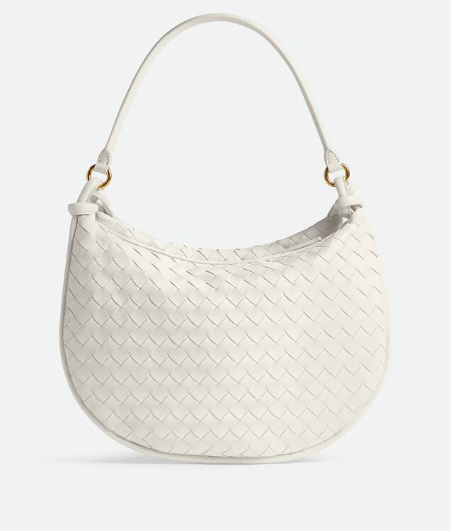 Bottega Veneta® Women's Large Gemelli in White. Shop online now.