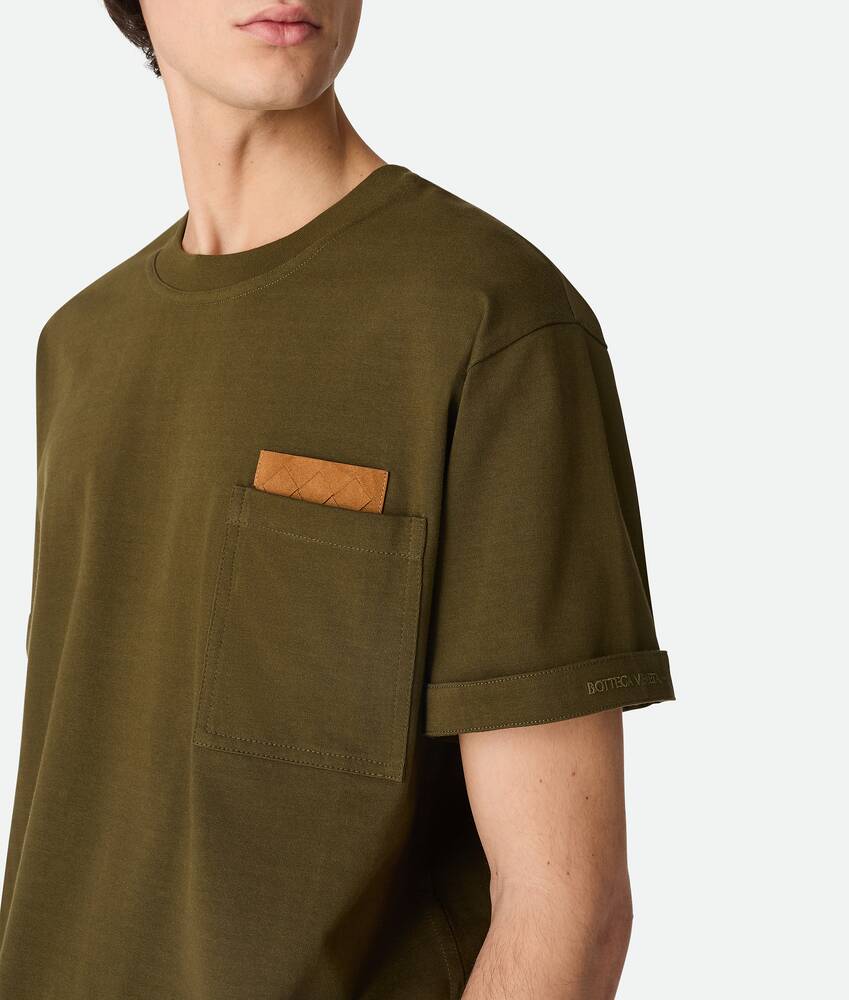 Display a large version of the product image 4 - Pima Cotton Jersey T-Shirt
