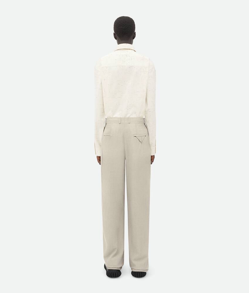 Display a large version of the product image 3 - Wool Silk Mouline Trousers