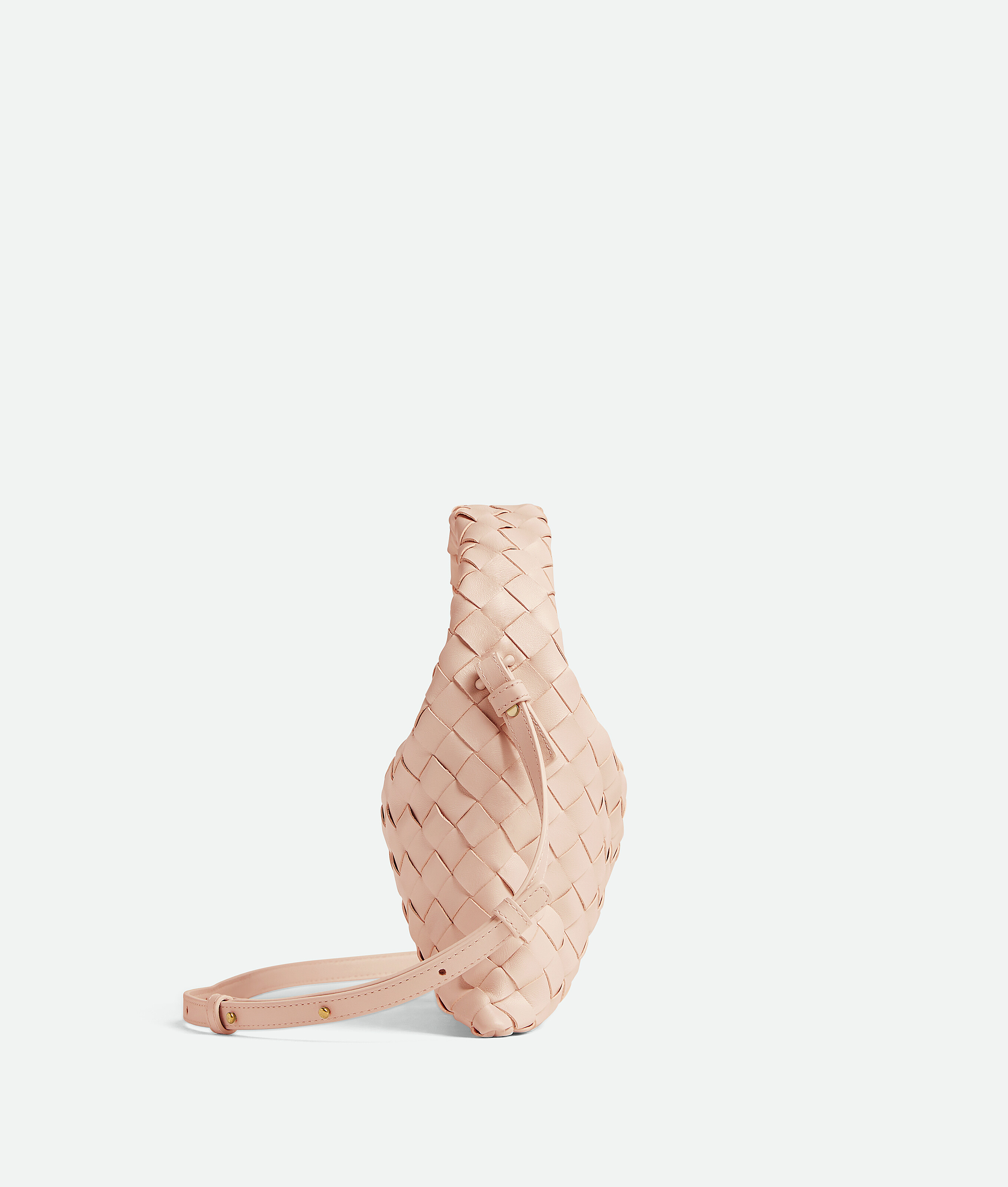 Shop Bottega Veneta Mini Hop In Pink