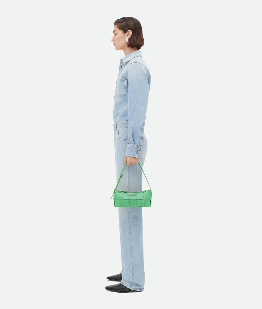 Bottega Veneta 'Brick Cassette' Shoulder Bag, Women'S, Green for Women
