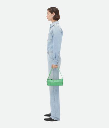 BOTTEGA VENETA CASSETTE Unisex Calfskin Street Style Plain Leather  Crossbody Bag