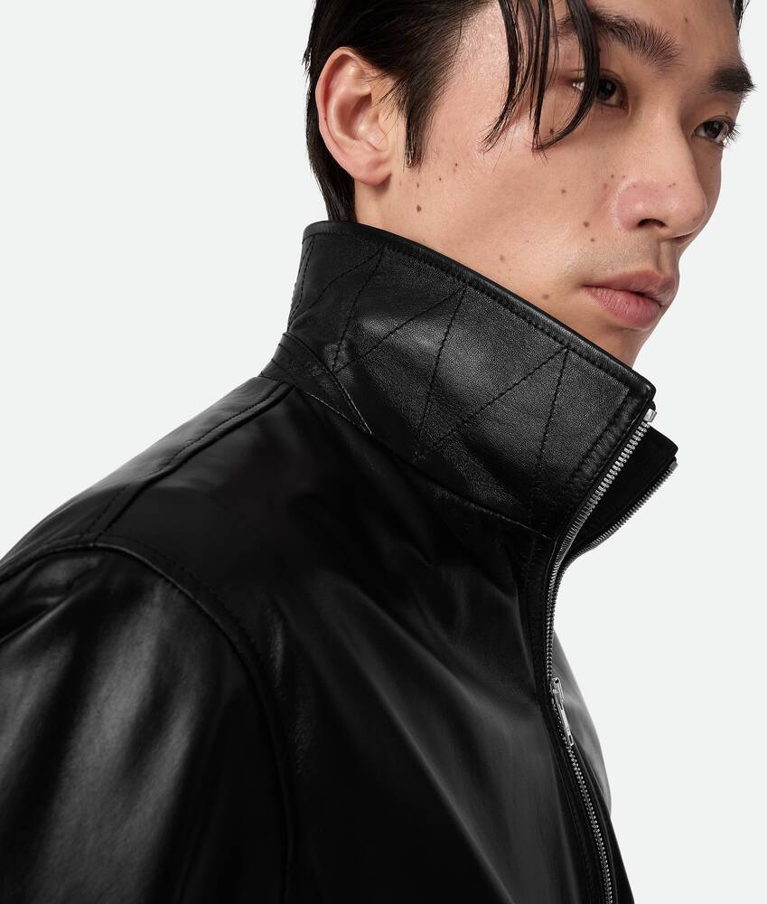보테가베네타 레더 나파 블루종 785266V5AC01000