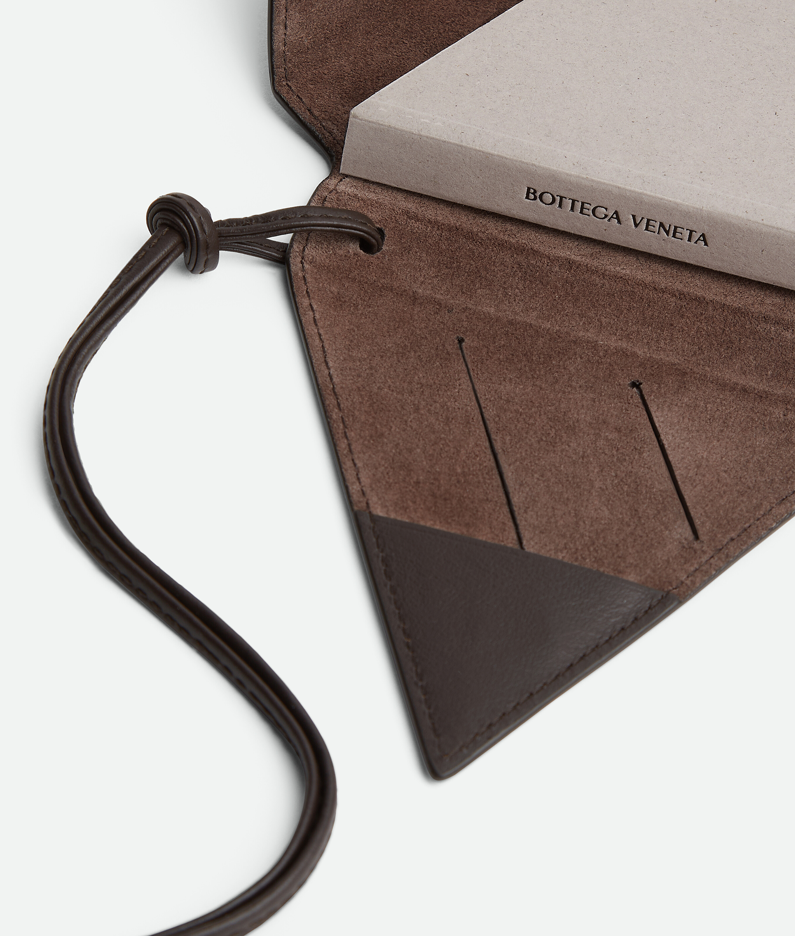 Bottega Veneta Mini Notebook On Strap In Fondant