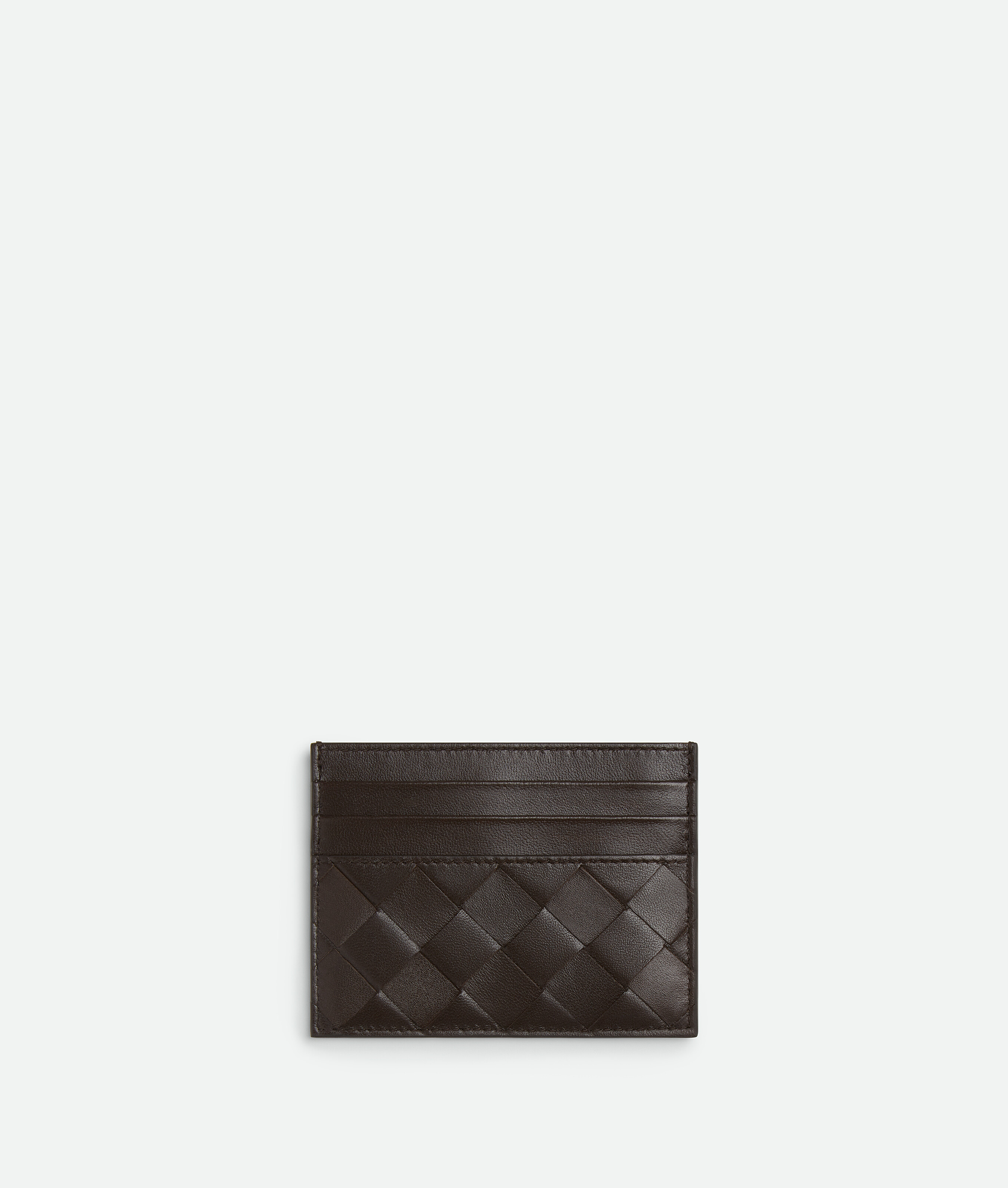 Bottega Veneta Intrecciato Credit Card Case - Fondant - Woman