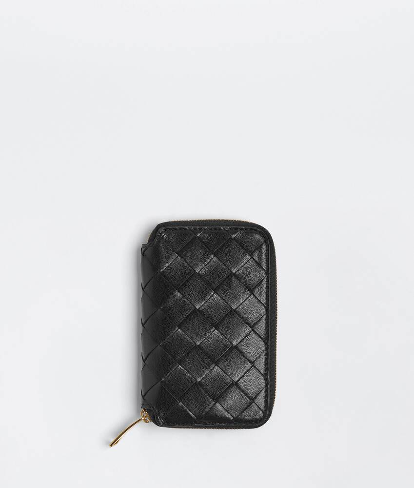 Bottega Veneta® Women's Key Pouch in Black. Shop online now.