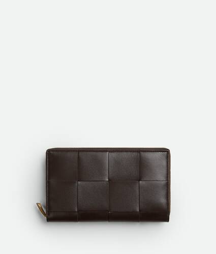 Cartera Con Cremallera En El Contorno Cassette