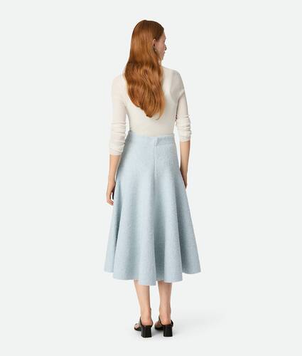 Wool Boucle Skirt