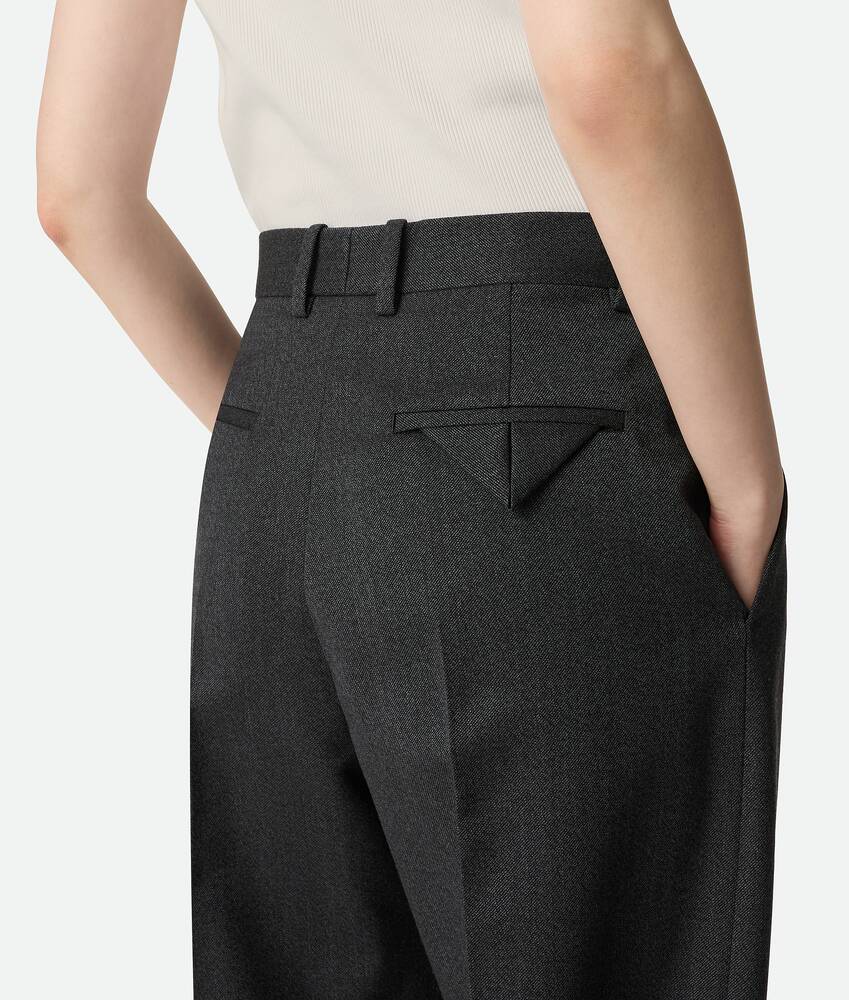 Display a large version of the product image 5 - Mouline Wool Twill Pants