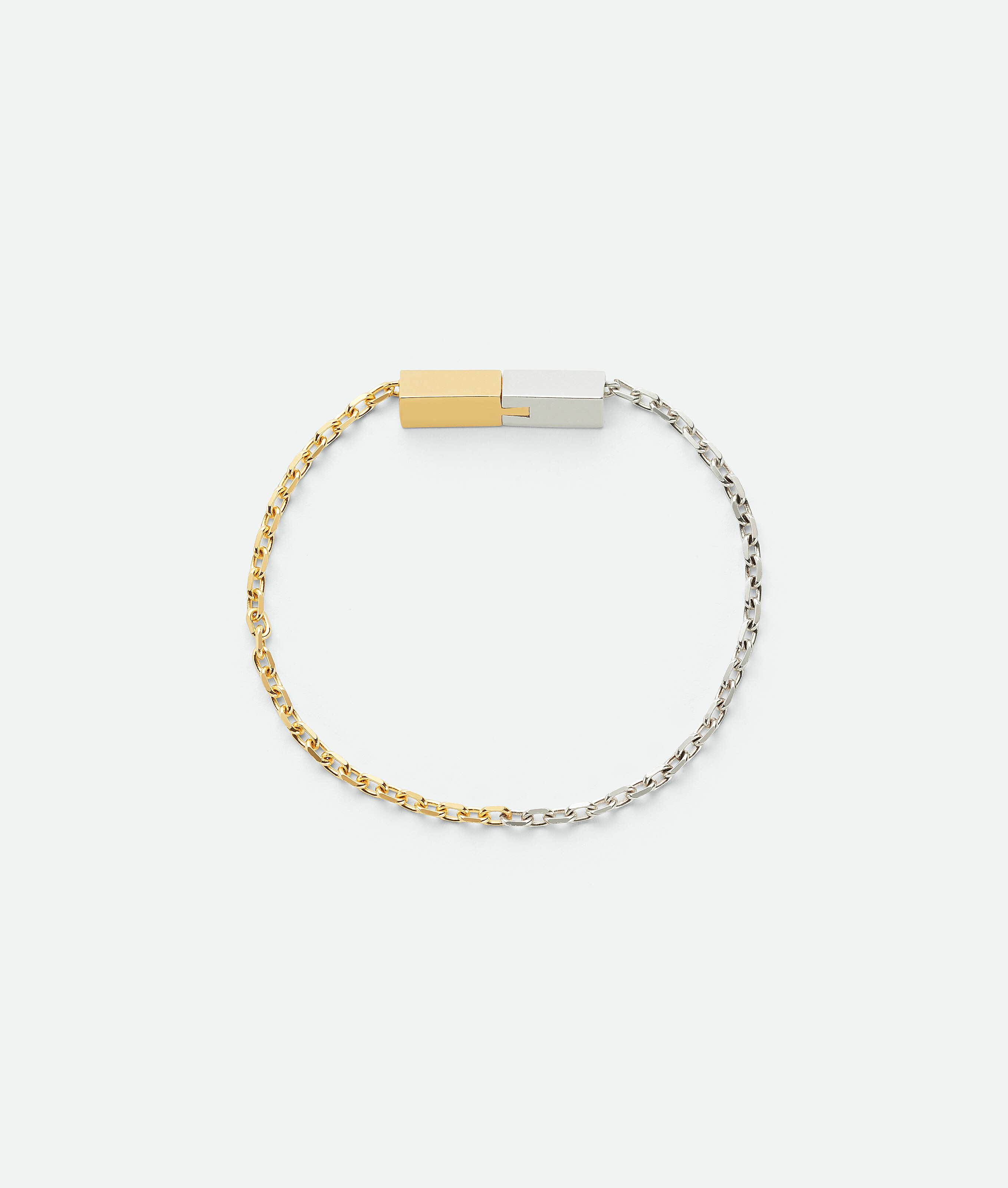 Bottega Veneta® Men's Intreccio Bracelet in Yellow Gold. Shop