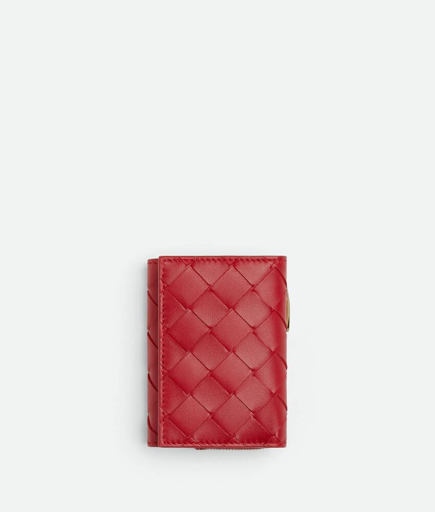 Bottega veneta 2024 wallet red