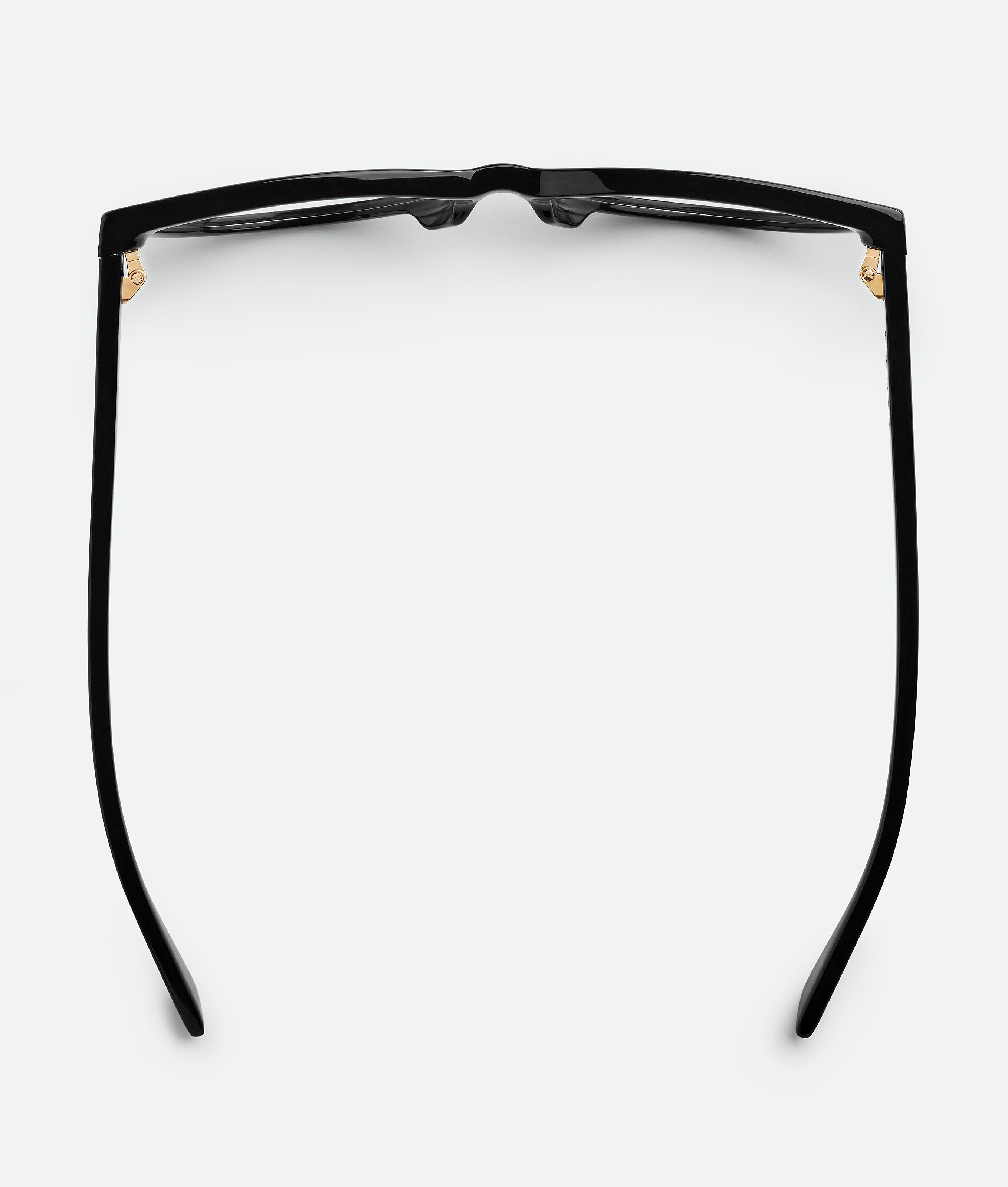 Bottega Veneta Classic Brille In Cat-eye-form In Black/transparent