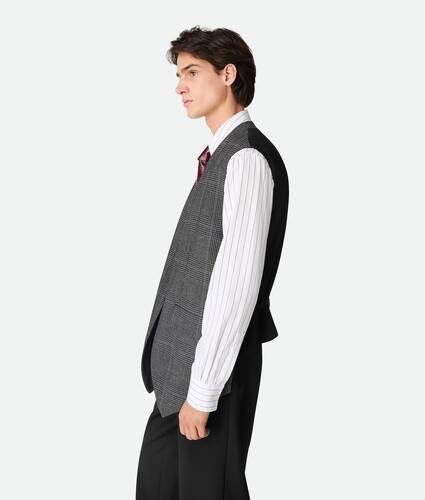 Prince Of Wales Wool Waistcoat
