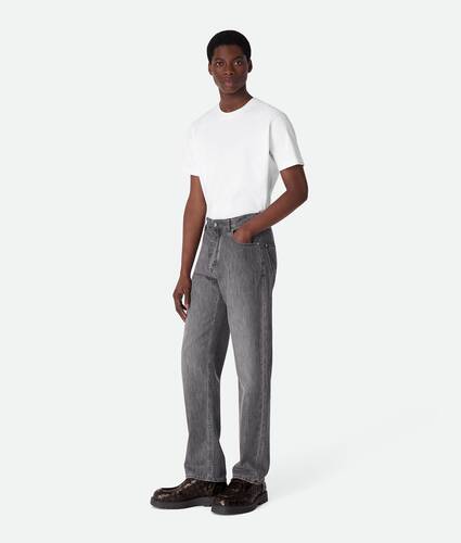 Vintage Black Straight Jeans