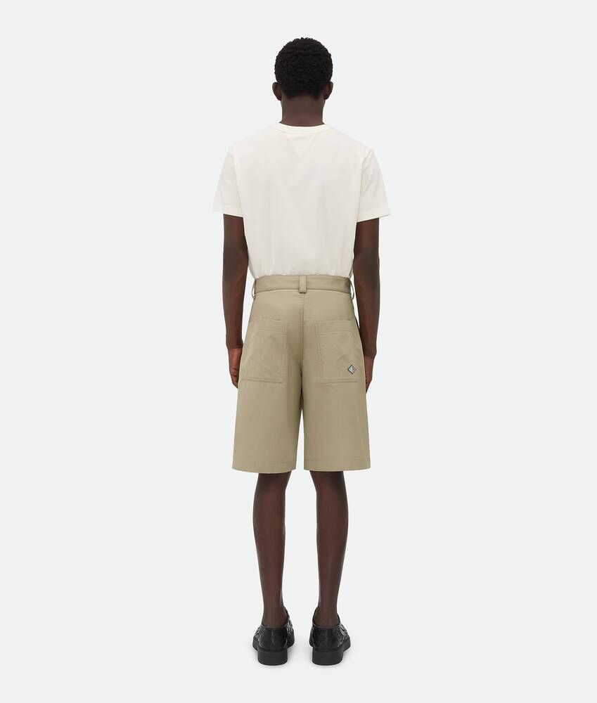 Display a large version of the product image 3 - Light Cotton Twill Shorts