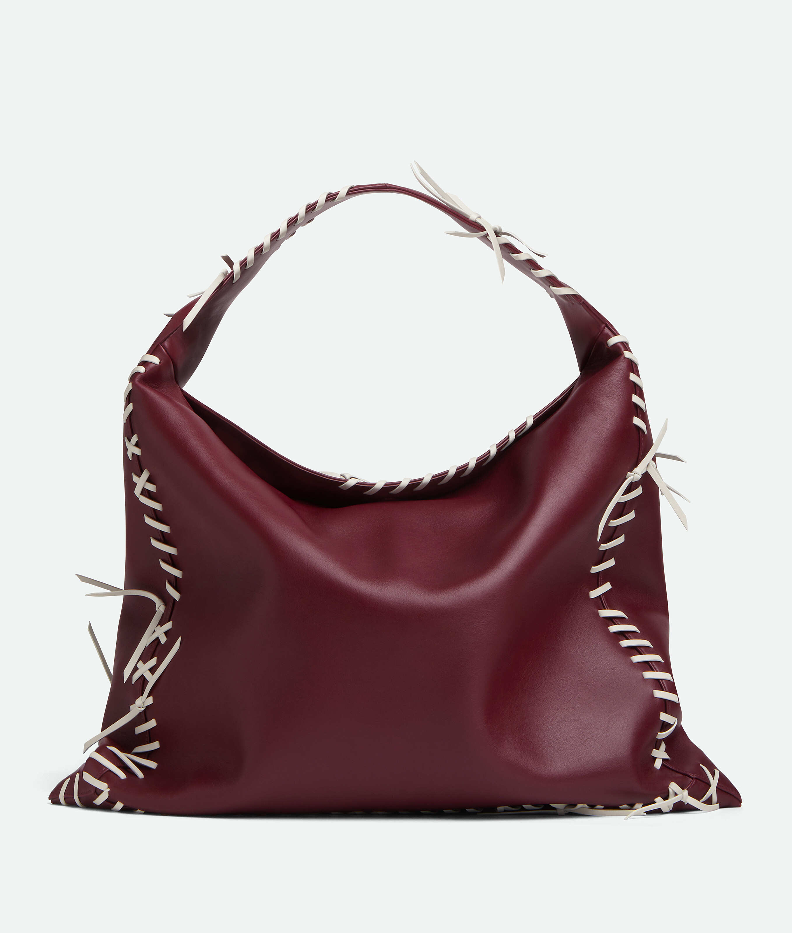 Bottega Veneta Large Hop - Bordeaux - Woman -