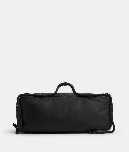 Mens Bags Gym bags and sports bags Bottega Veneta Leather Classic Intrecciato Duffel Bag in Black for Men 