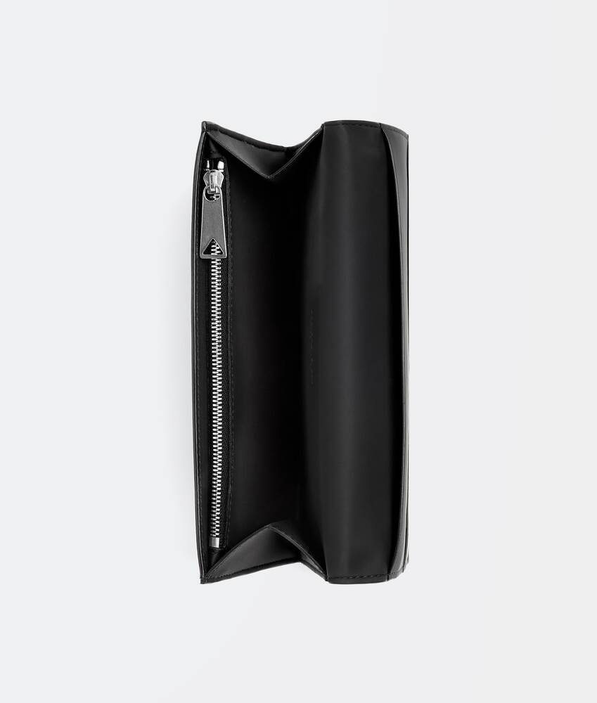 long wallet with coin purse